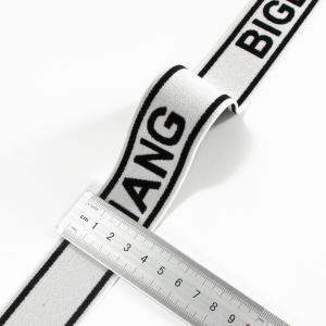 Buy cheap Custom designer polyester wide elastic sport underwear boxer waistband custom jacquard elastic strap from wholesalers