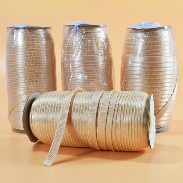 Quality One Side Shiny Low Minimum Soft Spandex Elastic Bra Shoulder Tape for sale