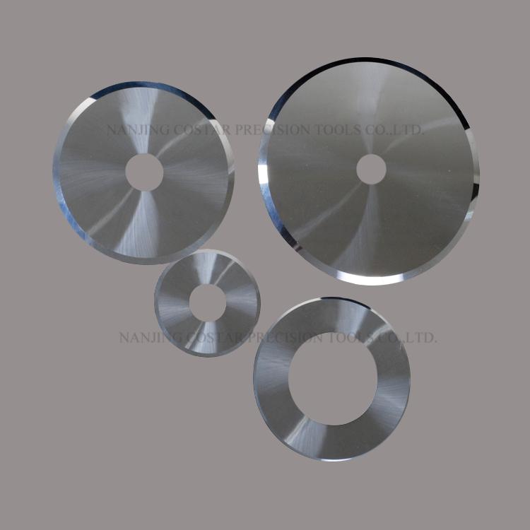 Lithium battery separator cutting blade top and bottom blade