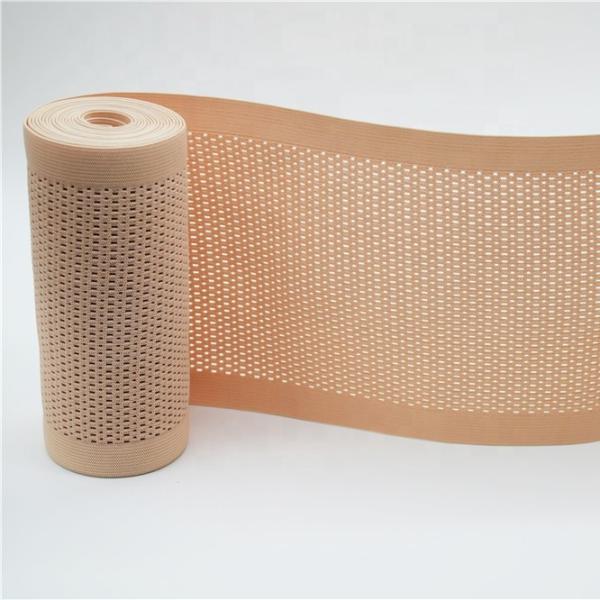 160mm High quality polyester mesh elastic band custom webbing for abdominal