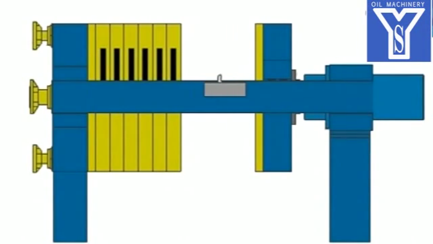 Buy cheap 4- 80 Spare Meters Filtration Plate Oil Press Filter Easy To Operate from wholesalers