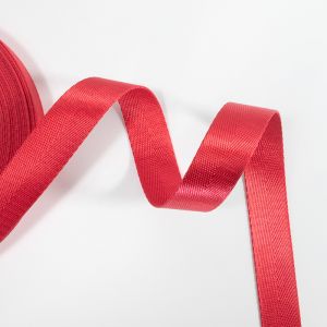 Buy cheap Sustainable webbing polyester nylon webbing strap 25mm custom thick dog collar luggage backpack bags strap from wholesalers