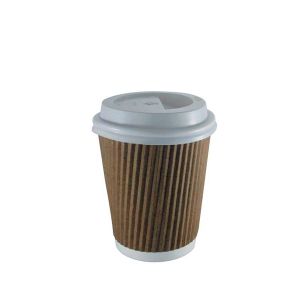Buy cheap Custom Logo Printed Ripple Wall Paper Cup 4-16oz from wholesalers