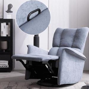 Buy cheap New Functional Electric Single-Seat Fabric Sofa Modern Minimalist Gray Rockable Function Reclining Chair from wholesalers