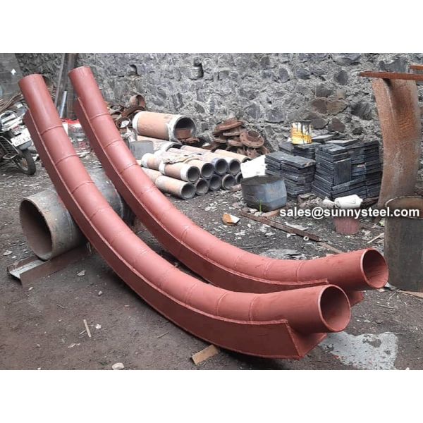 Quality Wearback Cast Basalt Lined Bends for sale