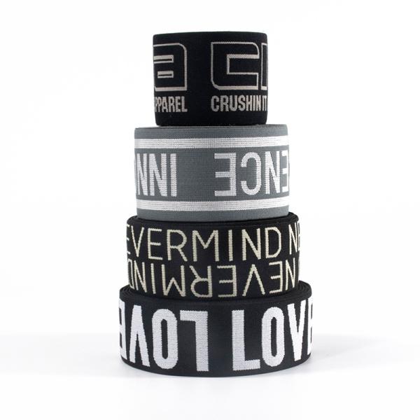 Buy cheap Wholesale Bulk Elastic Band High Elastic Woven Knitted Jacquard Elastic Band for underwear from wholesalers