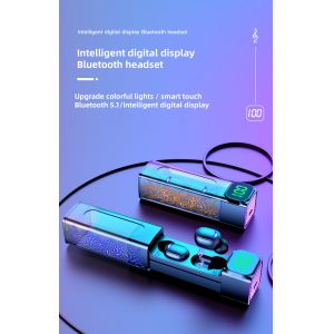 Buy cheap Mini in Ear Tws Wireless LED Light Gaming Touch Control Tws True wireless Earphones from wholesalers