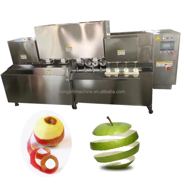 Buy cheap Apple peeling slicing cutting machine/Apple peel and core machine/Apple core slicer peeler cutter machine from wholesalers