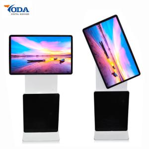 Buy cheap Premium HD Touch Monitor Rotating Digital  Floor Standing Advertising Display from wholesalers