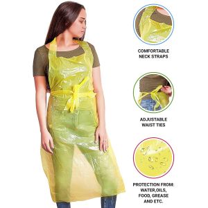 Buy cheap Hairdressers Makeup Disposable Protective Apron Soft Disposable Polyethylene Aprons from wholesalers