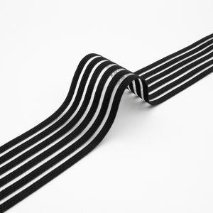 Buy cheap custom 5cm black medical elastic band fish silk elastic webbing tape for abdominal waist support belt from wholesalers