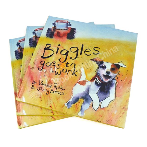 Quality High Quality Gloss Children's Book Printing Hardcover Book Printing Factory for sale