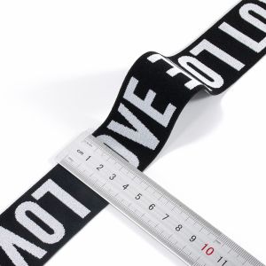 Buy cheap Wholesale Bulk Elastic Band High Elastic Woven Knitted Jacquard Elastic Band for underwear from wholesalers