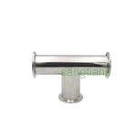 Buy cheap ss304 food grade equal tee with tri clover ferrule pipe fittings from wholesalers