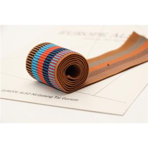 Buy cheap Custom logo Nylon/Polyester Woven Knitted Jacquard Ribbon Soft Elastic Band webbing For Underwear Boxer  Waist band Belt from wholesalers