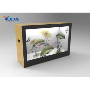 Buy cheap Android Transparent LCD Showcase Customized Menu Language 0 - 50℃ Working from wholesalers