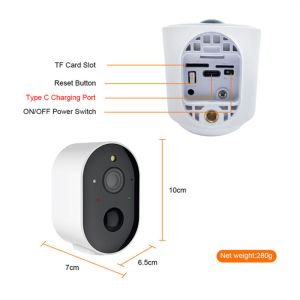 Glomarket Smart Intelligent Wifi Camera Low Power Human Motion Detection