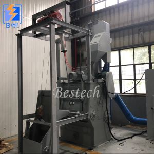 Buy cheap Automatic Loading and Unloading Crawler Belt Shot Blasting Machine from wholesalers