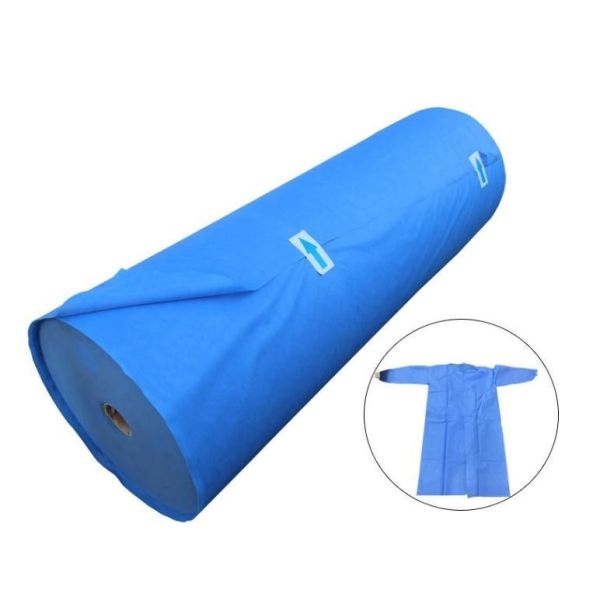 Quality Skin-Friendly Eco-Friendly SMMS 100% Polypropylene Non Woven Fabric Rolls for sale