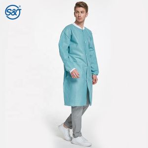 Buy cheap S&J Disposable Lab Coats Hospital Uniforms Full Length Lab Jacket and Medical Gown from wholesalers