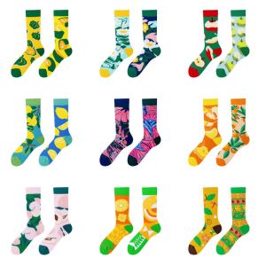 Buy cheap New Couple AB Custom Jacquard Socks Custom Design Combed Cotton Happy Socks Unisex from wholesalers