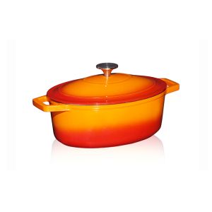 Buy cheap 6.3 Quart Oval Enameled Cast Iron Casserole from wholesalers