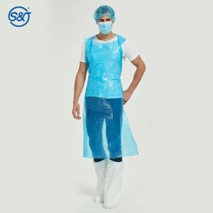 Buy cheap PE Disposable Protective Apron Biodegradable Single Use Plastic Aprons from wholesalers