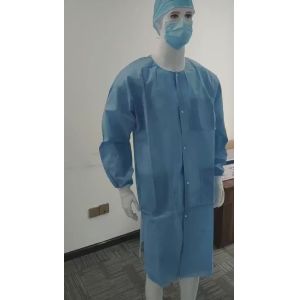 Specializing in manufacturing disposable SMMS isolation gown coating laboratory