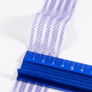 Buy cheap Checkered fish silk knitted black and white mesh elastic band crochet nylon elastic belt for underwear from wholesalers