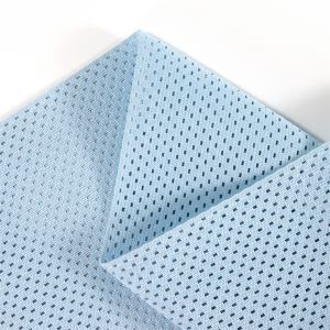 Custom wide 205mm blue monofilament elastic band medical abdominal ribbon