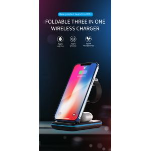 Buy cheap New Design 3 in 1 Wireless Charger Pad from wholesalers