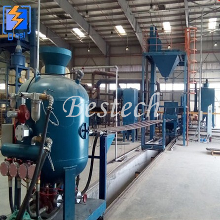 Quality Oil Pipeline Internal Surface Rust Removal Shot Blasting Machine for sale