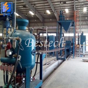 Buy cheap Oil Pipeline Internal Surface Rust Removal Shot Blasting Machine from wholesalers
