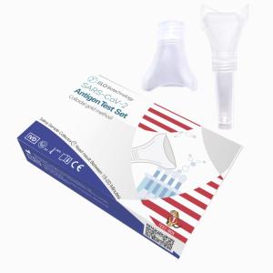 Buy cheap Class III 99% Accuracy SARS-CoV-2 Antigen Self Test Set Saliva Sample Collector Malaysia 1 test/box from wholesalers