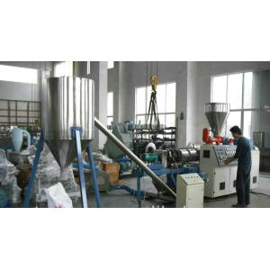 China PVC  Hot Cutting Plastic Granules Machine / Pelletizing Machine 60KW on sale