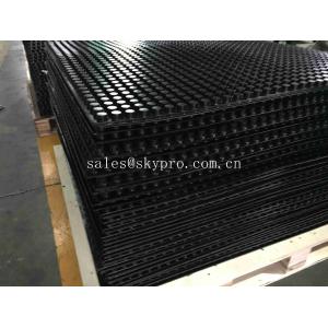 Buy cheap Solid Durable Heavy Duty Bubble Dot Horse Cow Car Rubber Mats For Stables Stall Walkway from wholesalers