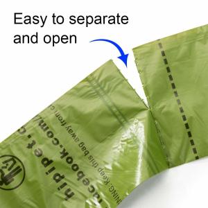 Buy cheap Eco Friendly Compostable Dog Waste Bags , 100% Biodegradable Plastic Dog Bags from wholesalers