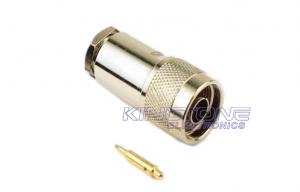Buy cheap Male Female Type N Crimp / Clamp Connector for 10base2 computer networks product