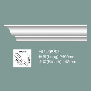 Buy cheap Foam Skirting PU Ceiling Moulding HG-9582 from wholesalers