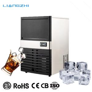 Buy cheap 50kg/24Hrs LZ-120 Edible Cube Ice Machine with 37.5 KG Capacity and 30kg Ice Storage from wholesalers