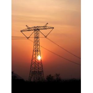 Buy cheap Wind Resistant Lattice Transmission Tower Galvanized Or Ungalvanized Surface from wholesalers