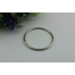 Buy cheap Factory Designing 63 MM Gunmetal Color Bag Hardware Metal Round Rings For Leather from wholesalers