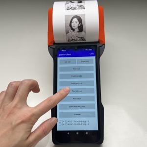 Buy cheap WiFi Hand Billing Machine Customized Mobile POS System For Restaurants from wholesalers