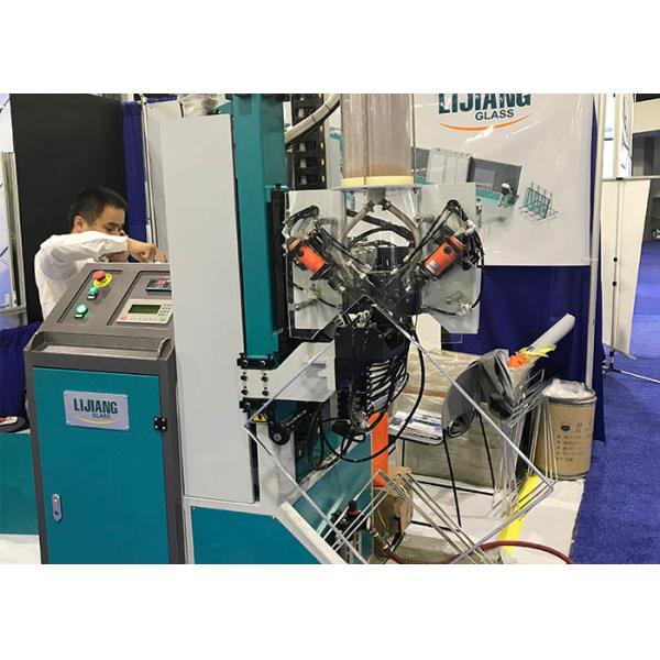 Buy cheap Double Glass Desiccant Filling Machine PLC Control System For Arc Angle Frame from wholesalers