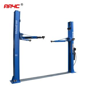 Buy cheap AA4C 8 fold profile 2 post car lift floorplate auto hoist manual release vehicle lift from wholesalers