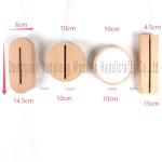 China Wooden Lamp Base, Assorted Shape Solid Wooden Base Wood Desk Lamp Stand Replacement for Table Lamps DIY for sale