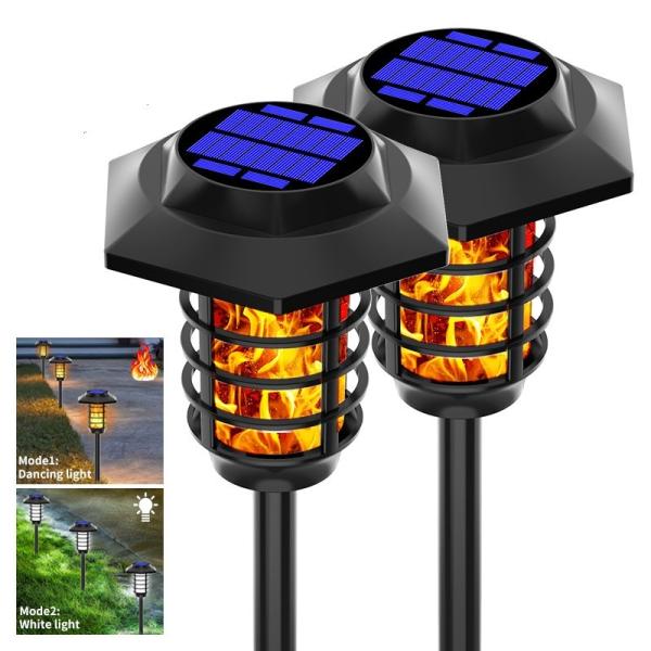 Buy cheap Waterproof 1200mAh 840g 2 IN 1 Led Torch Flame Solar Lights Aluminum Alloy from wholesalers