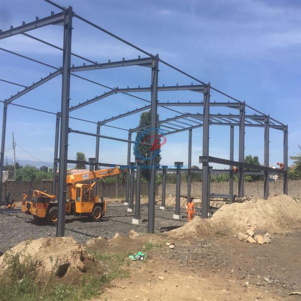 Buy cheap Strong PEB Steel Structure Commercial Building For Heavy Loads / Harsh Environments from wholesalers