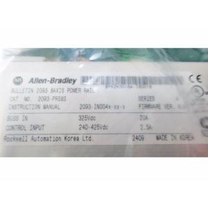 Buy cheap ALLEN-BRADLEY 2093-PRS8S KINETIX 2000 SERVO POWER RAIL PLUS SHUNT/SPARE 8 SLOTS from wholesalers