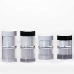 Buy cheap Shiny Surface AS Plastic Cream Jar with No Mechanical Issues for Cosmetic Packaging from wholesalers
